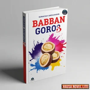 Cream-filled snacks with colorful paint splash background, inspired by Hausa culture and storytelling in literature.